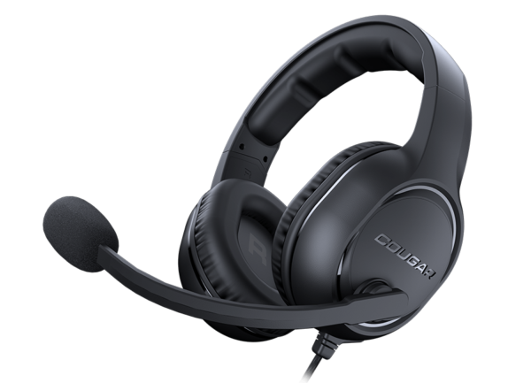 Audífonos Gamer Cougar HX330 Headset Gaming Black